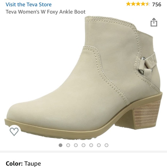 women's teva foxy ankle boots